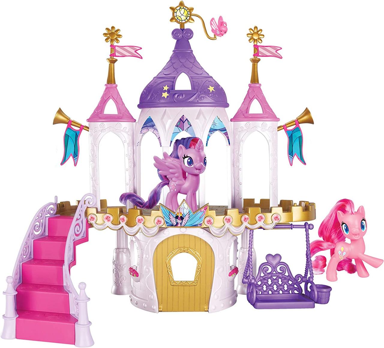 Поні Замок Дружби Мій маленький Іскорка Твайлайт Спаркл і Пінкі Пай My Little Pony Friendship Castle