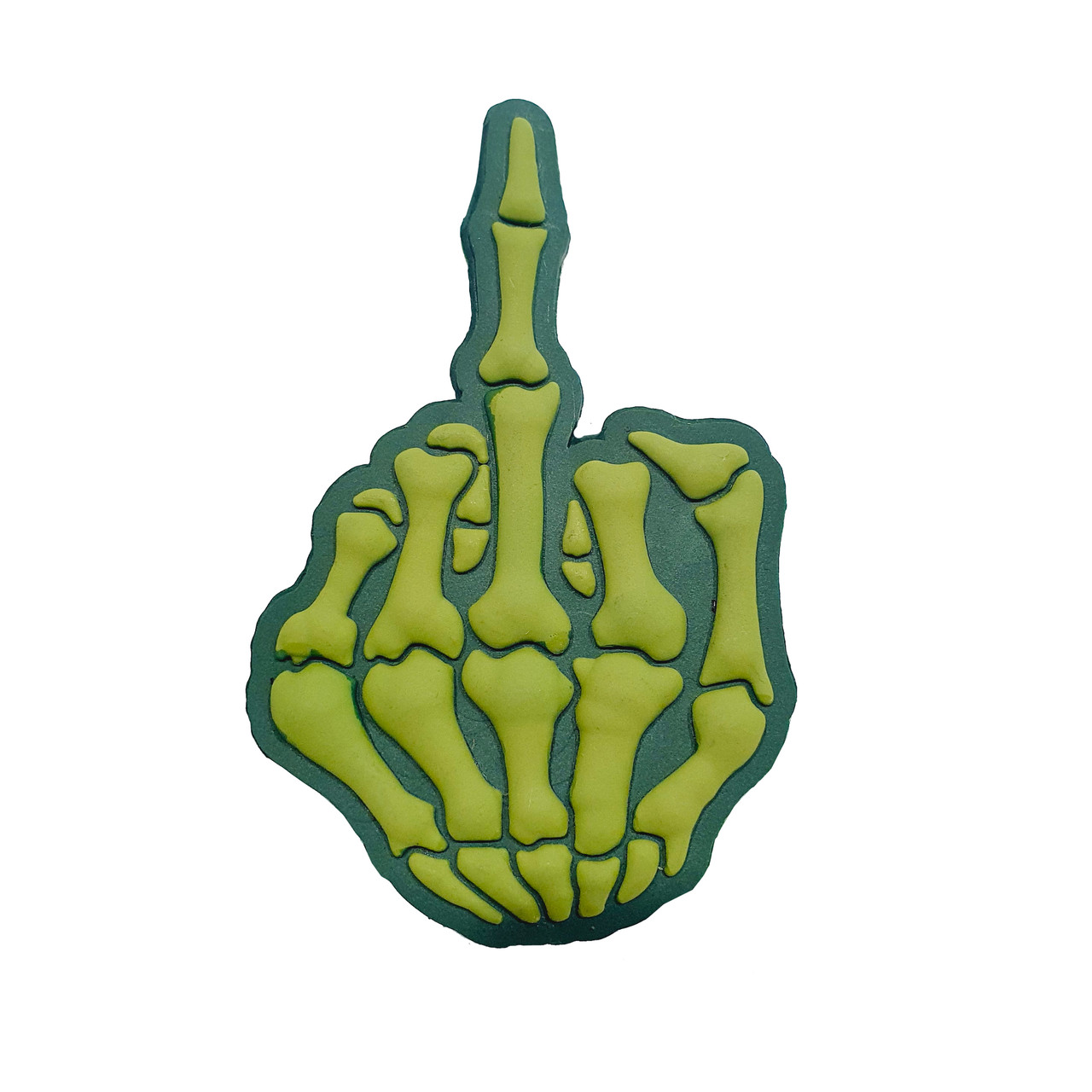 Шеврон Фак з ПВХ зелений