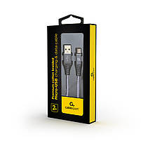 Кабель USB 2.0 тип АM - microВM 2 м Cablexpert (CC-USB2B-AMmBM-2M-WB2), фото 2