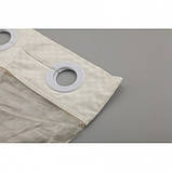 Шторка - фіранка для ванної GAPPO G8655, терілен-поліестер, 18х200 см, пісочний, фото 5