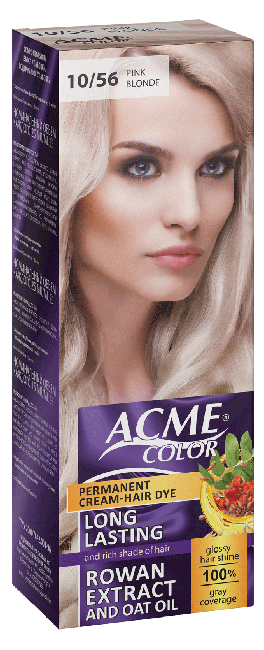 Крем-фарба для волосся Acme-Color EXP, 10/8 Сріблястий блонд