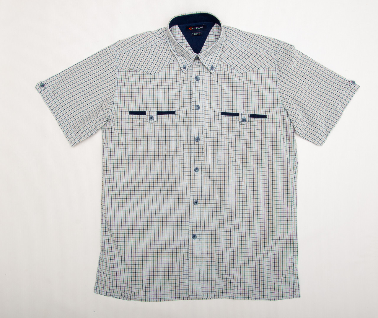 Сорочка чоловіча Crown Jeans модель CRW-0023