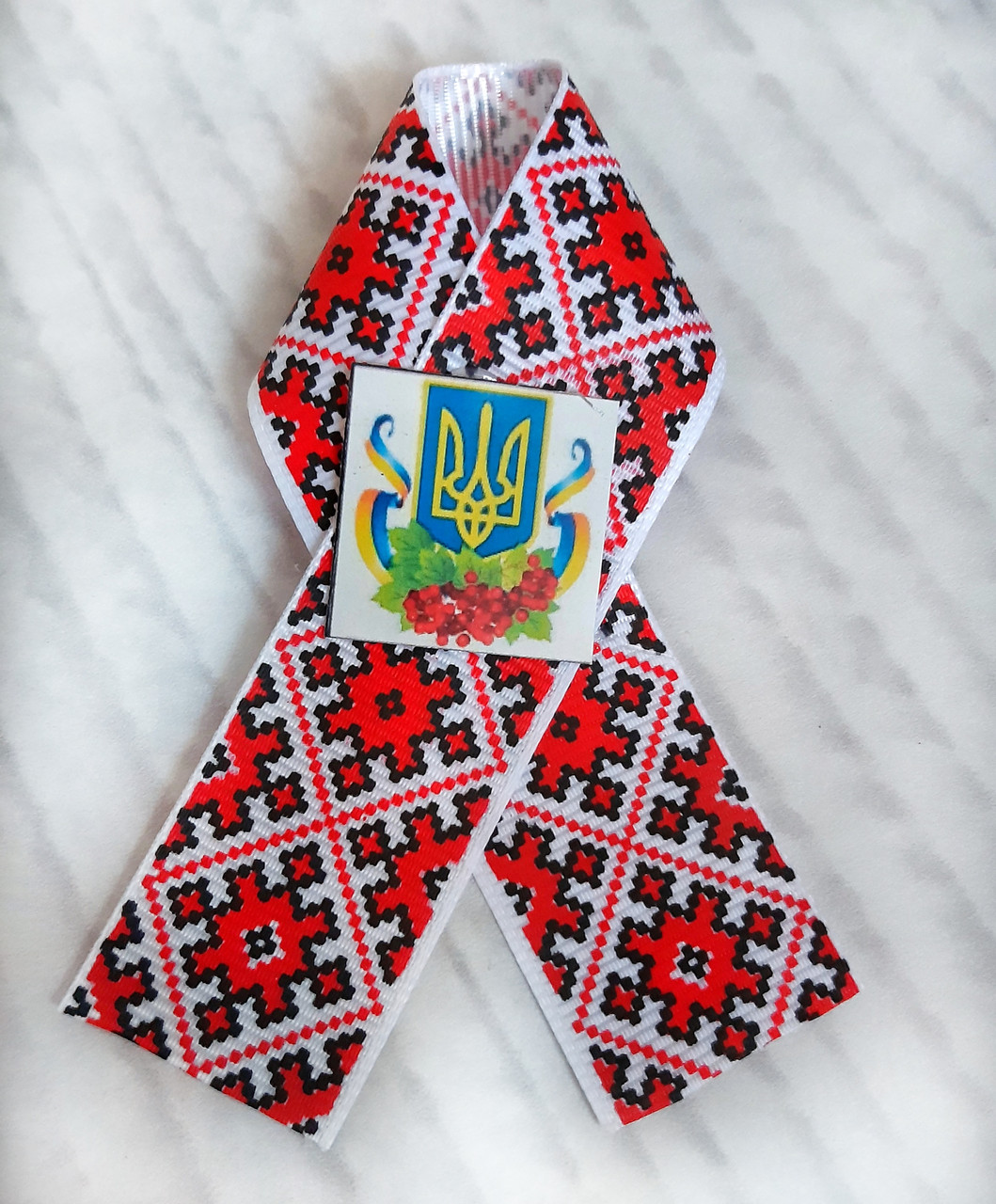 Бутоньєрка Національна червоно-біла, фото 1