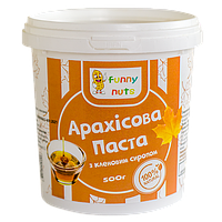 Арахисовая паста с кленовым сиропом Funny Nuts 500г