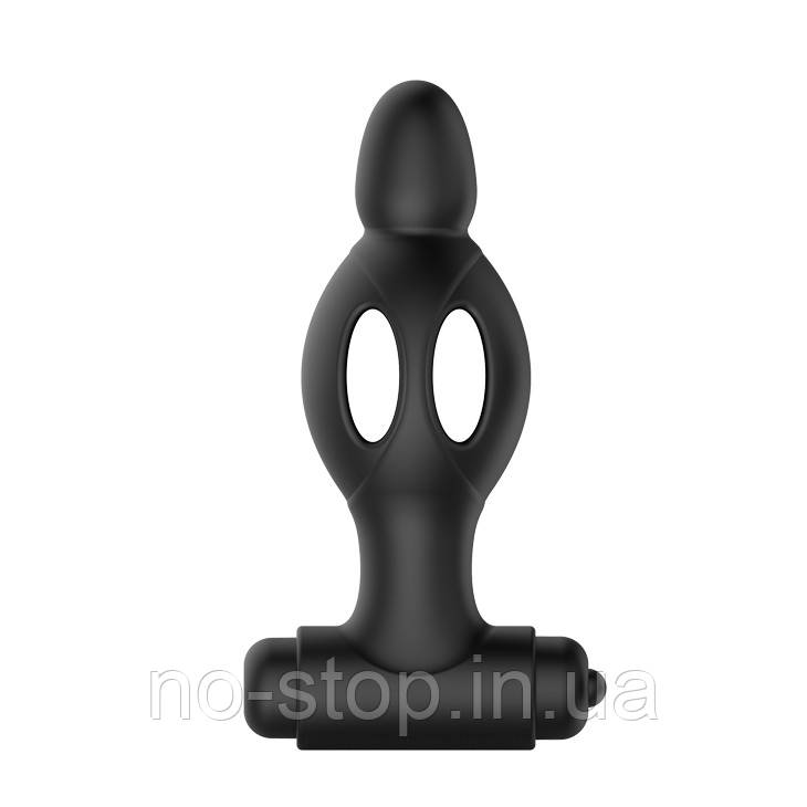 Анальна пробка MR PLAY SILICONE VIBRATING ANAL PLUG, фото 1