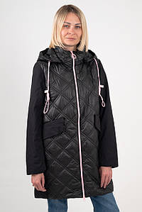 Жіноча куртка TOWMY 6698 black pink