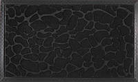 Коврик придверный грязезащитный Relana MX stone 60x90 см прямоугольный черный