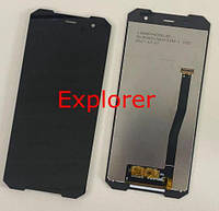 Дисплей myPhone Hammer Explorer, черный с тачскрином