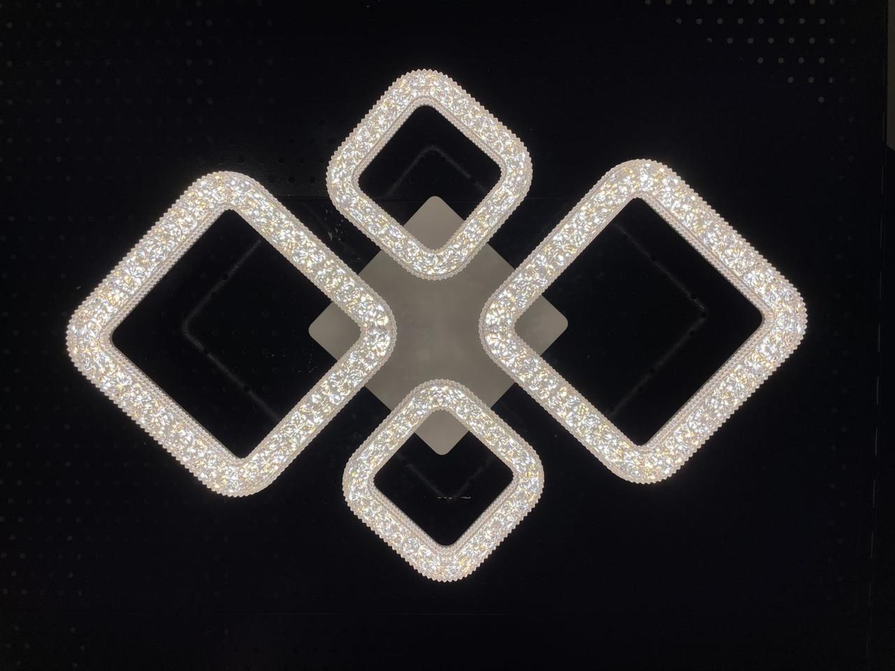 Стельова led люстра з пультом 104вт