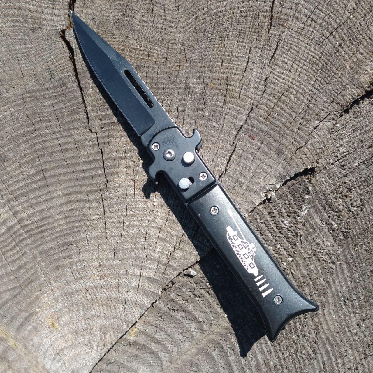 Ніж викидний M34 "Танк" (Відеоогляд)