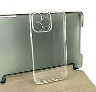 Чехол на iPhone 13 Pro накладка бампер Ultra Thin силиконовый прозрачный тонкий