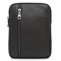 Чоловіча сумка-барсетка шкіряна Tiding Bag TD-2442 чорна