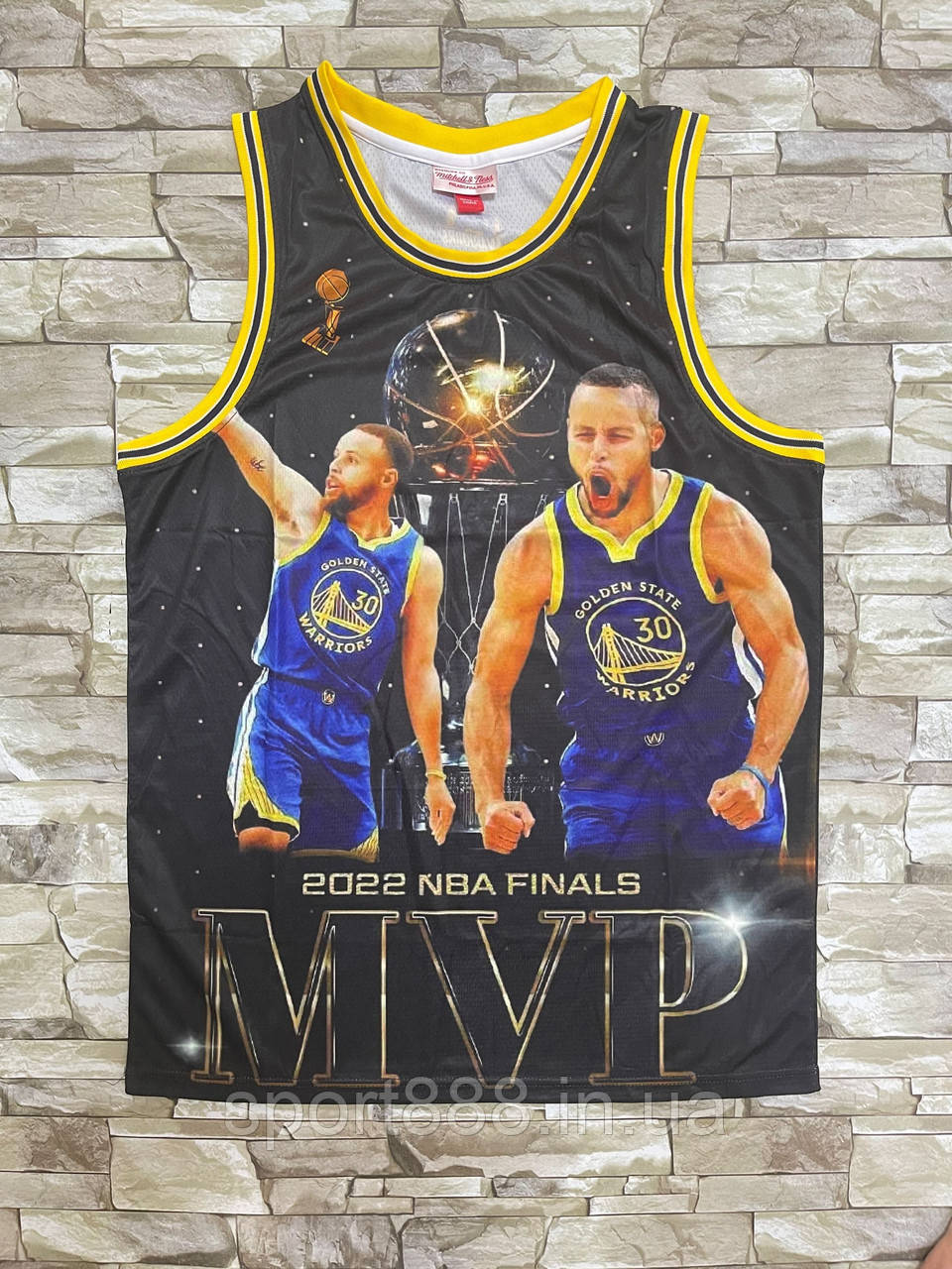 Майка джерсі Карі MVP Голден Стейт чемпіони НБА 2022 Curry Golden State Warriors NBA Finals
