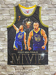 Майка джерсі Карі MVP Голден Стейт чемпіони НБА 2022 Curry Golden State Warriors NBA Finals