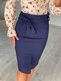 Спідниця олівець з паском