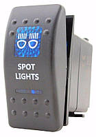 Перемикач / тумблер для додаткового світла "Spot Lights" з підсвічуванням (вкл-викл-вкл)