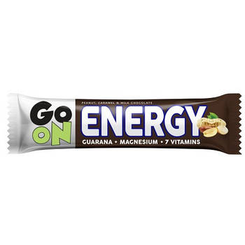 Протеїнові батончики Go On Energy (50g Peanut caramel)