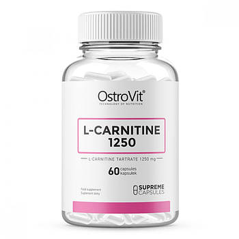 Жироспалювач OstroVit L-Carnitine 1250 mg (60 caps)