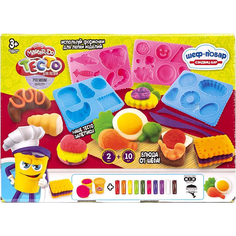 Тісто для ліплення Master Do. Шеф повар. Сендвіч-бар» (в коробці 26*19*8см) 112747