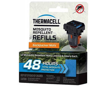 Картридж Thermacell M-48 Mosquito Repellent Refills Backpacker, набір 12 пластин, 48 годин захисту, репелент від комарів