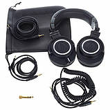 Студійні навушники Audio-Technica ATH-M50x Black, фото 2