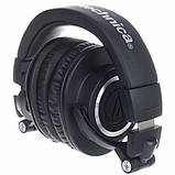 Студійні навушники Audio-Technica ATH-M50x Black, фото 5
