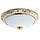 Світлодіодна люстра на 1 лампу 20W золота з білим 40x13 см. BST 0301170 см, фото 4