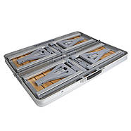 Стіл Bo-Camp Bamboo Brown/Silver (1404800), фото 4