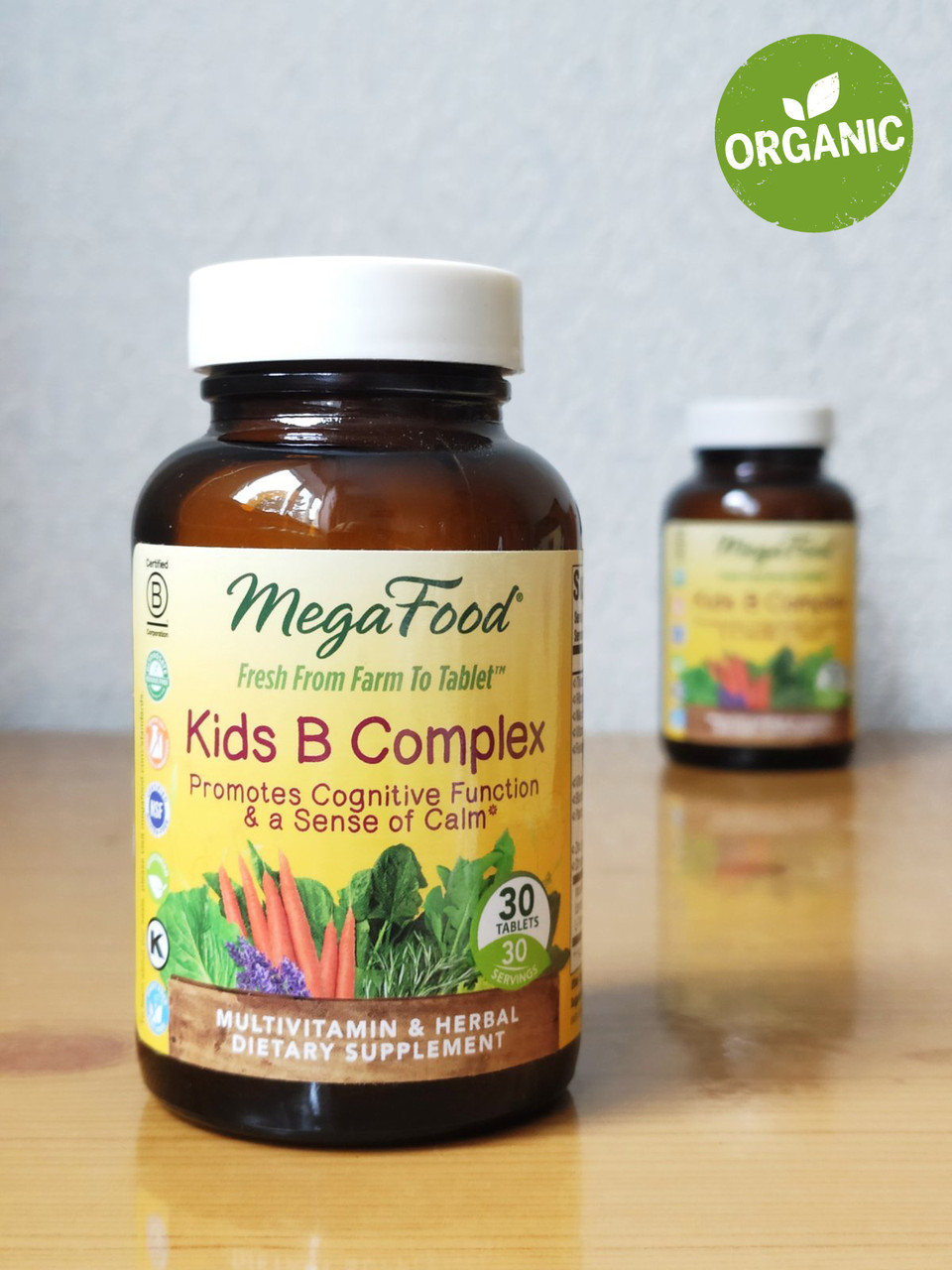 MegaFood, Комплекс витаминов группы В, b для детей, 30 таблеток, цена ...