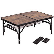 Стіл Bo-Camp Decatur 90x60 cm Black/Wood look (1404200), фото 4