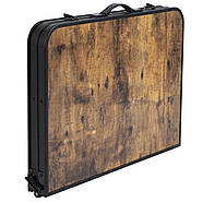 Стіл Bo-Camp Decatur 90x60 cm Black/Wood look (1404200), фото 6
