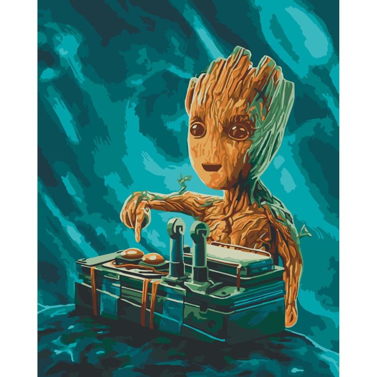 Картина за номерами DJ Малюк Грут 40*50 см ArtCraft 16001-AC