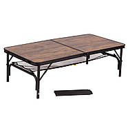 Стіл Bo-Camp Greene 120x60 cm Black/Wood look (1404210), фото 3
