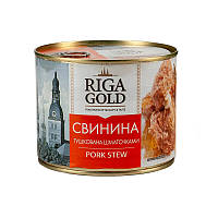 Консерва Riga Gold свинина тушкована 525 г