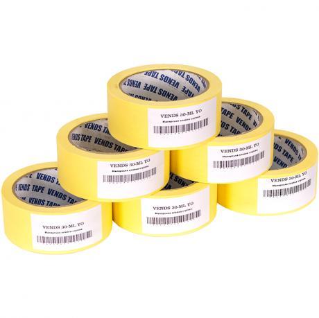 Від 6 шт. Скотч малярний 30 метрів, 45мм жовтий 30-ML купити дешево оптом в інтернет-магазині купити дешево оптом в