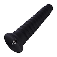 Ребриста анальна насадка для секс машини Hismith Tower shape Anal Toy 26см