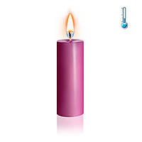 Рожева свічка воскова низькотемпературна S 10 см