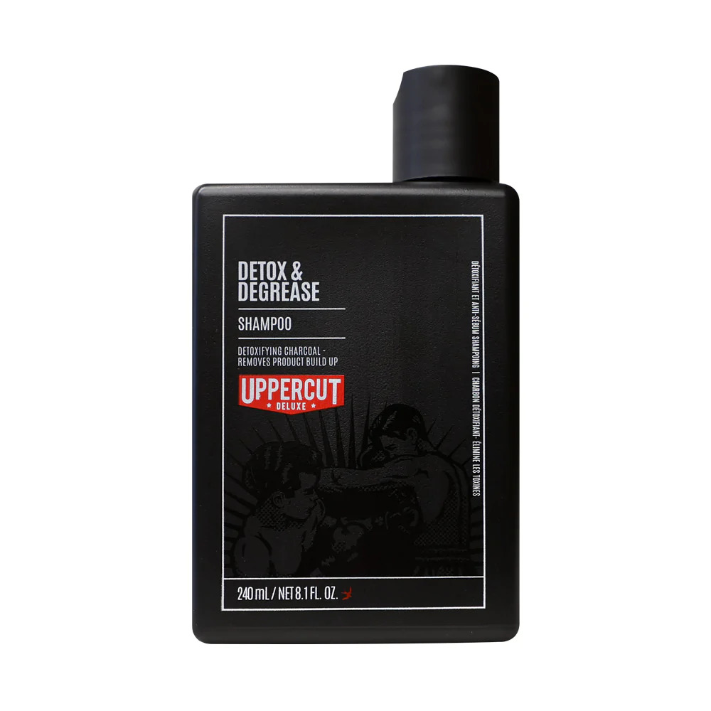 Шампунь глибокого очищення Uppercut Deluxe Detox and Degrease Shampoo 240 мл