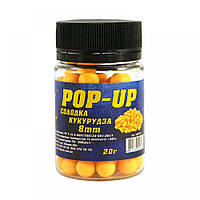 Бойлы 3KBaits Pop-up сладкая кукуруза 8мм 20г (3к08755)