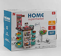 Детский игровой Супермаркет Магазин 668-86 с корзиной для продуктов, 47 предметов, в коробке