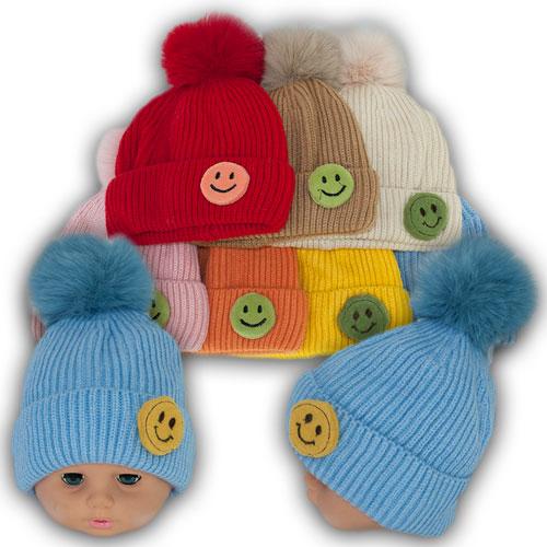 ОПТ Шапка с трикотажной подкладкой, р. 48-50 (5шт/набор), фото 1