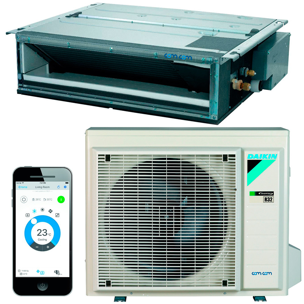 Канальний кондиціонер Daikin FDXM60F9/RXM60R/BRC1H52W