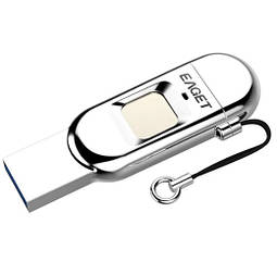Флешка для захисту інформації зі сканером відбитка пальця Type-C + USB 3.0