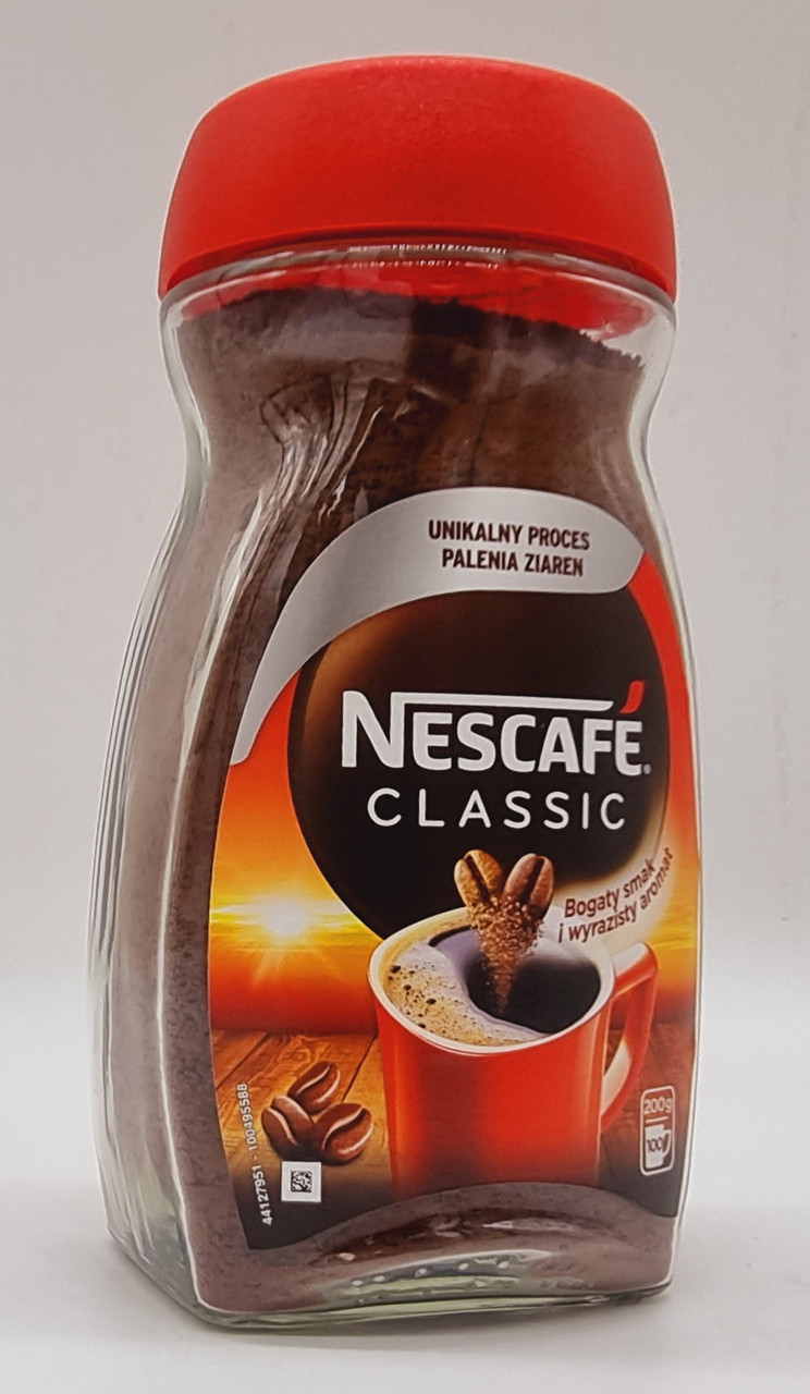 Розчинна кава Nescafe Classic 200 г, фото 1