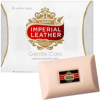 Набір мила для чутливої шкіри Imperial Leather Bar Soap Gentle Care Cleansing Bar 4 x 100 г