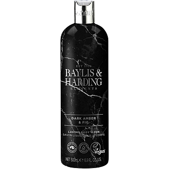 Парфумований гель для душу Baylis & Harding Elements Dark Amber & Fig Luxury Body Wash 500 мл