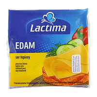 Сир тостовий едем Лактіма Lactima 130g 10шт/ящ (Код: 00-00003445)