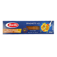 Спагетті інтеграле цільнозернові №5 Барілла Barilla spaghetti 500g 24шт/ящ (Код: 00-00003479)