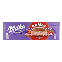 Шоколад полуниця Мілка Milka mmMax strawberry 300g 13шт/ящ (Код: 00-00003578)