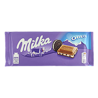 Шоколад орео Мілка Milka oreo 100g 22шт/ящ (Код: 00-00004969)